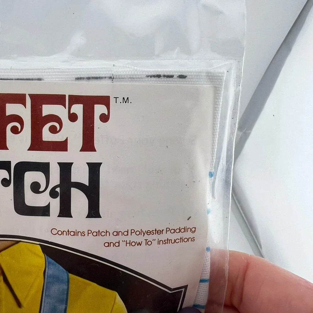 Vintage‎ Puffet Patch Flower Faces 791 Sealed Craft Kit Carousel Crafts